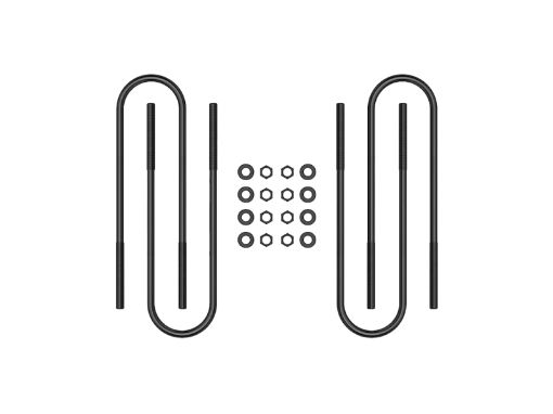Picture of ICON 00 - 04 Ford F - 250F - 350 Front Semi Round U - Bolt Kit