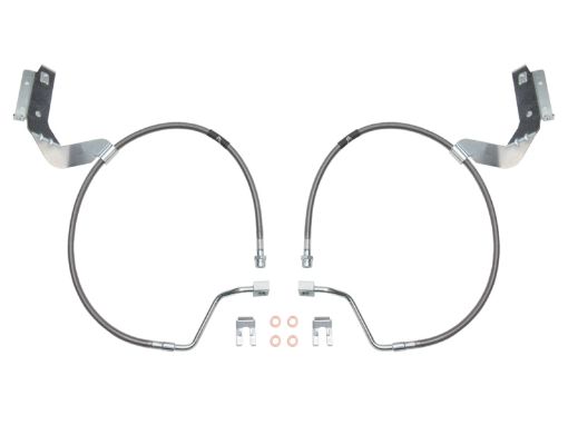 Picture of ICON 2017 Ford F - 250F - 350 Front 4.5 7in Extended SS Brake Line Kit