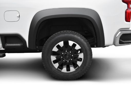 Picture of Bushwacker 2020 Chevrolet Silverado 2500 Extend - A - Fender Style Flares Rear 2pc - Black