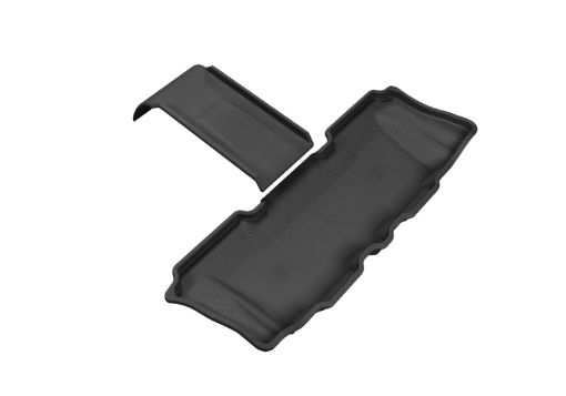 Picture of 3D MAXpider 2013 - 2019 Hyundai Santa FeSanta Fe Xl Kagu 3rd Row Floormats - Black