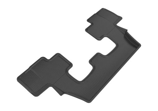 Picture of 3D MAXpider 2017 - 2019 Audi Q7 Kagu 3rd Row Floormats - Black