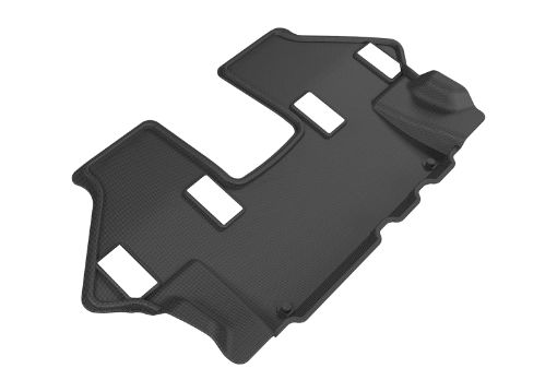 Picture of 3D MAXpider 2017 - 2020 Nissan Armada Kagu 3rd Row Floormats - Black