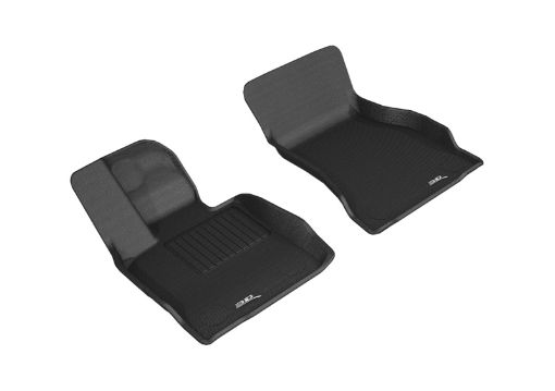 Picture of 3D MAXpider 2018 - 2019 BMW 6 Series Gran Turismo Kagu 1st Row Floormat - Black