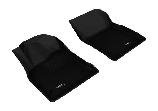 Picture of 3D MAXpider 2011 - 2015 Chevrolet CruzeCruze Limited Kagu 1st Row Floormat - Black