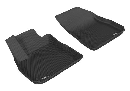 Picture of 3D MAXpider 2016 - 2020 Chevrolet Malibu Kagu 1st Row Floormat - Black