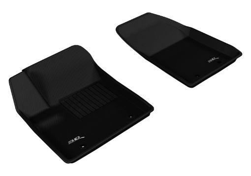 Picture of 3D MAXpider 2012 - 2014 ChryslerDodge 200Avenger Kagu 1st Row Floormat - Black