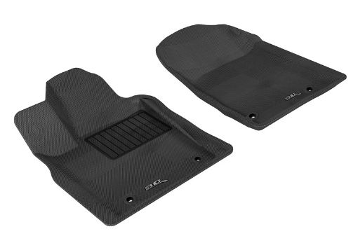 Picture of 3D MAXpider 2013 - 2020 DodgeJeep Grand CherokeeDurango Kagu 1st Row Floormat - Black