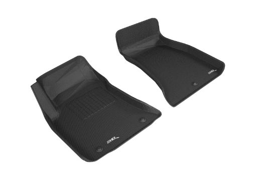 Picture of 3D MAXpider 2015 - 2020 Dodge Challenger Rwd Kagu 1st Row Floormat - Black