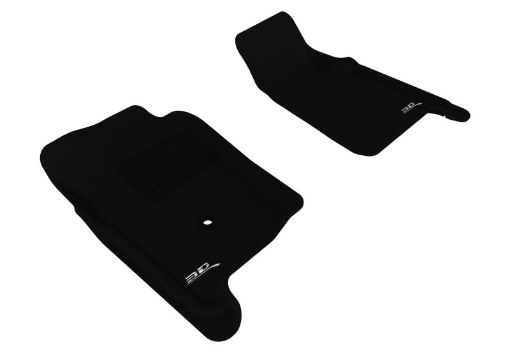 Picture of 3D MAXpider 1998 - 2011 Ford Ranger Regular CabSupercab Kagu 1st Row Floormat - Black