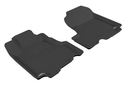 Picture of 3D MAXpider 2007 - 2011 Honda CR - V Kagu 1st Row Floormat - Black