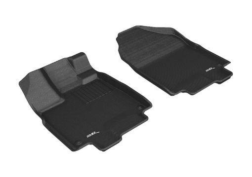 Picture of 3D MAXpider 2018 - 2020 Honda Odyssey Kagu 1st Row Floormat - Black
