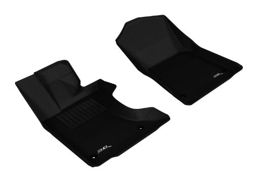 Picture of 3D MAXpider 2013 - 2019 Lexus GSGS Hybrid Kagu 1st Row Floormat - Black