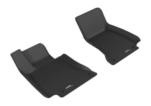 Picture of 3D MAXpider 2017 - 2019 Mercedes - Benz E - Class Sedan W213 Kagu 1st Row Floormat - Black