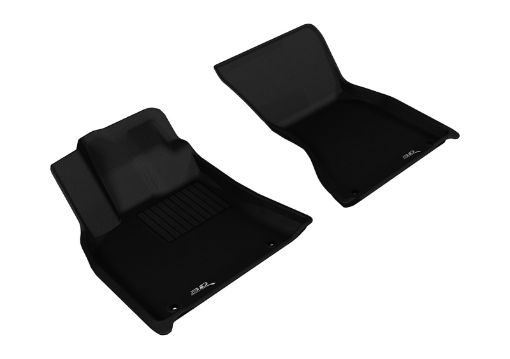 Picture of 3D MAXpider 2014 - 2019 Porsche Macan Kagu 1st Row Floormat - Black