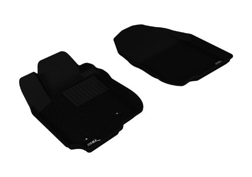 Picture of 3D MAXpider 2006 - 2012 Toyota RAV4 Kagu 1st Row Floormat - Black