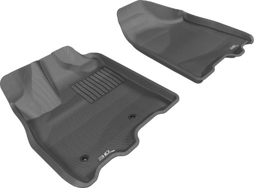 Picture of 3D MAXpider 2013 - 2020 Toyota Sienna Kagu 1st Row Floormat - Black