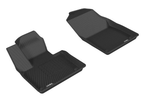 Picture of 3D MAXpider 2015 - 2019 Volvo XC90 Kagu 1st Row Floormat - Black