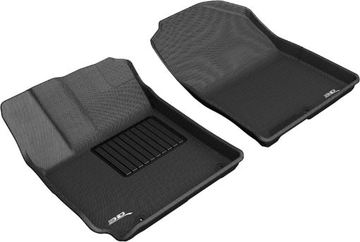 Picture of 3D MAXpider 2018 - 2020 Hyundai Kona Kagu 1st Row Floormat - Black