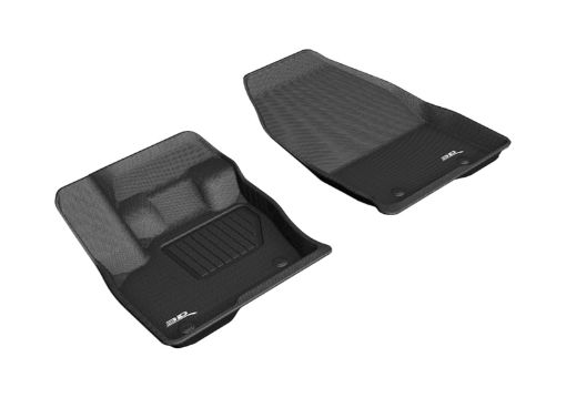 Picture of 3D MAXpider 2016 - 2020 Lincoln NautilusMkx Kagu 1st Row Floormat - Black
