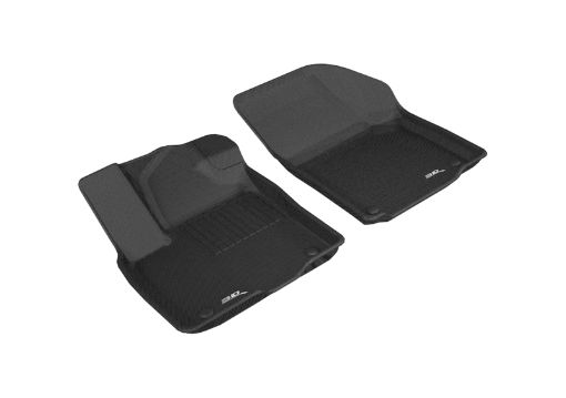 Picture of 3D MAXpider 2018 - 2019 Volkswagen Atlas Kagu 1st Row Floormat - Black