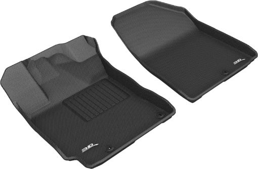 Picture of 3D MAXpider 2019 - 2020 Kia Forte Kagu 1st Row Floormat - Black