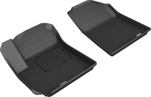 Picture of 3D MAXpider 2020 Kia Soul Kagu 1st Row Floormat - Black