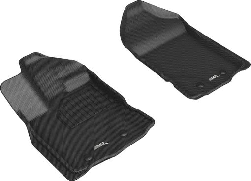 Picture of 3D MAXpider 2019 - 2020 Ford Ranger Kagu 1st Row Floormat - Black