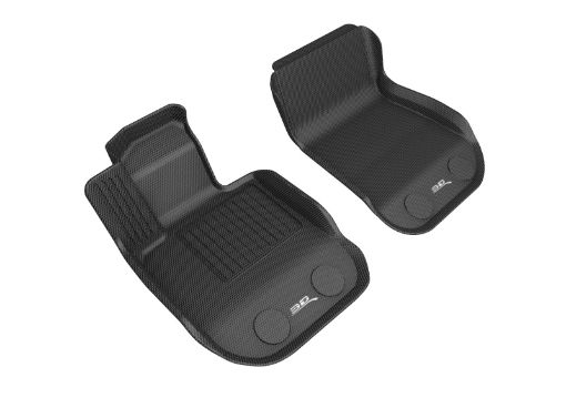 Picture of 3D MAXpider 2020 Toyota Supra Kagu 1st Row Floormat - Black