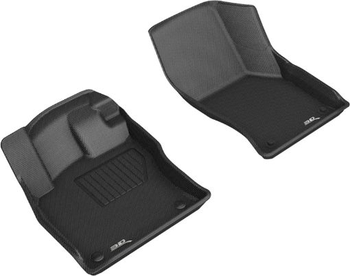 Picture of 3D MAXpider 2019 - 2019 Volkswagen Jetta Kagu 1st Row Floormat - Black