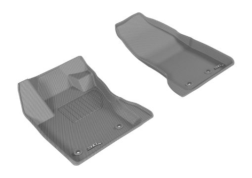 Picture of 3D MAXpider 2015 - 2020 Jeep Renegade Kagu 1st Row Floormat - Gray