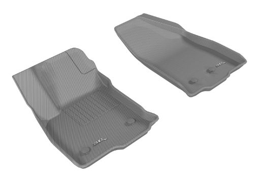 Picture of 3D MAXpider 2016 - 2019 Chevrolet Volt Kagu 1st Row Floormat - Gray