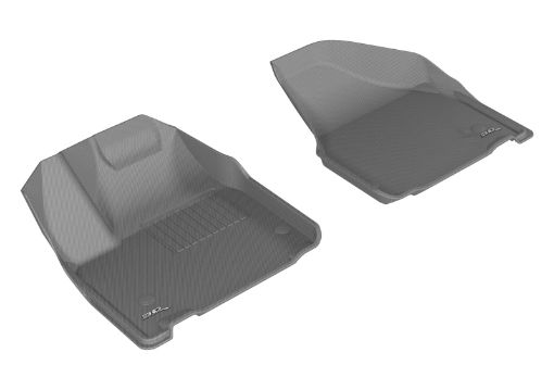 Picture of 3D MAXpider 2017 - 2020 Chrysler PacificaVoyager Kagu 1st Row Floormat - Gray
