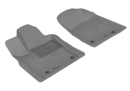 Picture of 3D MAXpider 2013 - 2020 DodgeJeep Grand CherokeeDurango Kagu 1st Row Floormat - Gray