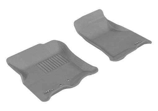 Picture of 3D MAXpider 2011 - 2017 FordLincoln ExpeditionNavigator Kagu 1st Row Floormat - Gray