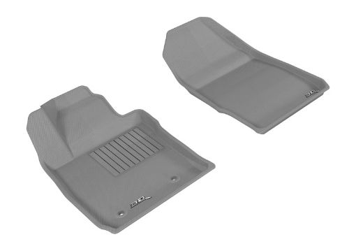 Picture of 3D MAXpider 2011 - 2019 Ford Fiesta Kagu 1st Row Floormat - Gray