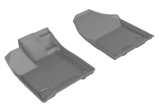 Picture of 3D MAXpider 2016 - 2020 Honda PilotPassport Kagu 1st Row Floormat - Gray