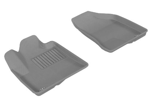 Picture of 3D MAXpider 2007 - 2009 Hyundai Santa Fe Kagu 1st Row Floormat - Gray