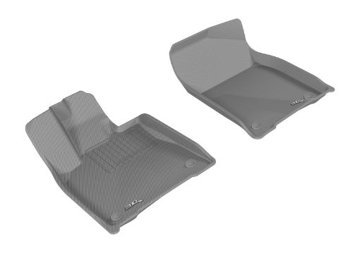 Picture of 3D MAXpider 2016 - 2020 Lexus RXRX Hybrid Kagu 1st Row Floormat - Gray