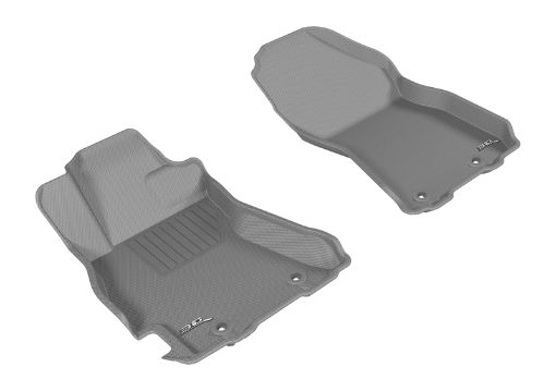 Picture of 3D MAXpider 2015 - 2019 Subaru LegacyOutback Kagu 1st Row Floormat - Gray