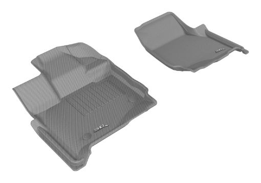 Picture of 3D MAXpider 2015 - 2020 Ford F - 150 Supercab Kagu 1st Row Floormat - Gray