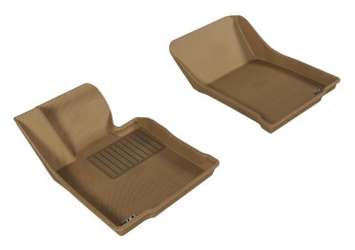 Picture of 3D MAXpider 2011 - 2016 Mini Countryman Kagu 1st Row Floormat - Tan