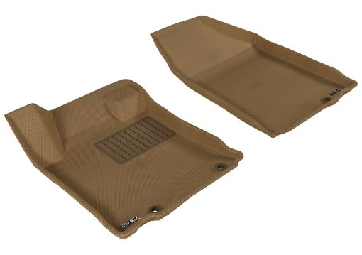 Picture of 3D MAXpider 2013 - 2013 Nissan Altima Sedan Kagu 1st Row Floormat - Tan