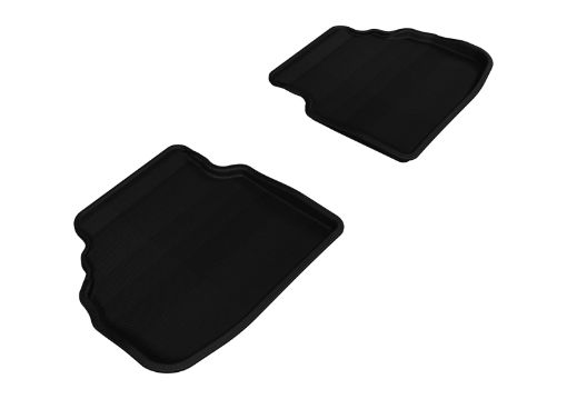 Picture of 3D MAXpider 2009 - 2012 BMW 7 Series F01 Kagu 2nd Row Floormats - Black
