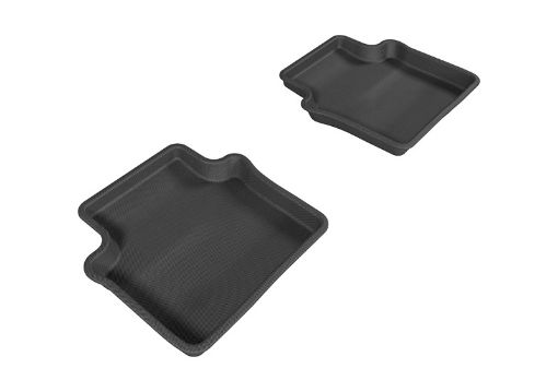 Picture of 3D MAXpider 2007 - 2010 Chrysler Sebring Sedan Kagu 2nd Row Floormats - Black