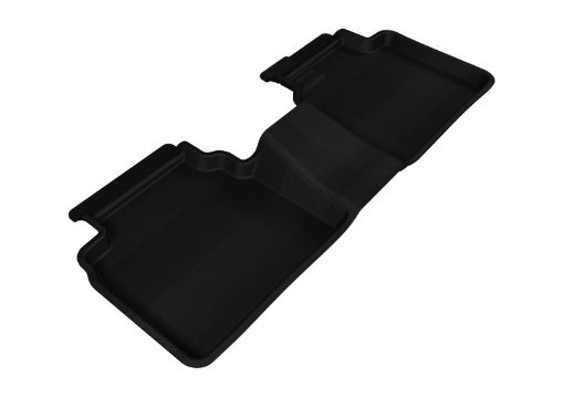 Picture of 3D MAXpider 2006 - 2012 Ford Fusion Kagu 2nd Row Floormats - Black