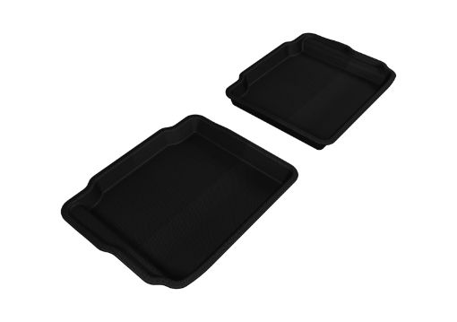 Picture of 3D MAXpider 2010 - 2019 Ford Taurus Kagu 2nd Row Floormats - Black
