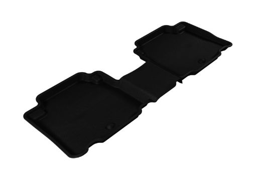 Picture of 3D MAXpider 2007 - 2012 Hyundai Veracruz Kagu 2nd Row Floormats - Black