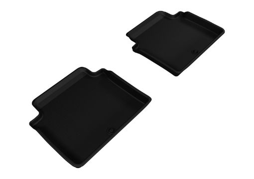 Picture of 3D MAXpider 2015 - 2020 GenesisHyundai G80Genesis Sedan Kagu 2nd Row Floormats - Black