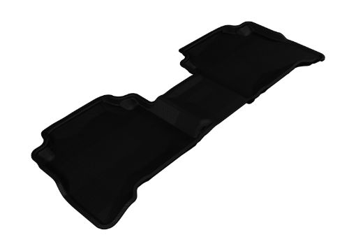 Picture of 3D MAXpider 2011 - 2013 Kia Sorento 7 - Seats Kagu 2nd Row Floormats - Black