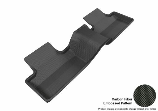 Picture of 3D MAXpider 2012 - 2013 Land Rover Range Rover Evoque Kagu 2nd Row Floormats - Black